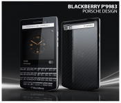 Black Berry P'9983 Porsche Design 64GB TRA - (GSM Only, No CDMA) Factory Unlocked - International Version