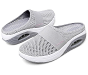 Fashion Breathable Mesh Slip-On Shoes Good-Looking Travel Essentials For Women EU 40 - Grey  - Similar Product Imag - ID 132465