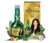 Kesh King Ayurvedic Anti Hairfall Hair Oil | 21 Natural Ingredients with Bhringraja, Amla and Brahmi - 120 ml