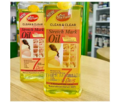 New Veet Gold Clean And Clear Stretch Mark Oil With Jojoba And Codfish Oil 1000 ML
