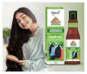 Bundle 2 PCs Set Mahishmati Adivasi Herbal Hair Growth Oil | Controls Hair-Fall Hair Oil Basically Made By Pure Adivasi Ayurvedic Herbs (100 ml)