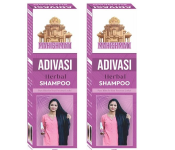 Kisra Mahishmati Adivasi Dandruff and smoothing Herbal Shampoo MADE IN INDIA for Healthy Scalp & Hair Growth 200ML | Sulphate, Paraben Free | Gentle Cleansing & Nourishment for Lush Hair