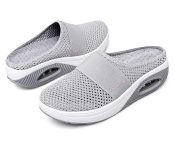 Fashion Breathable Mesh Slip-On Shoes Good-Looking Travel Essentials For Women EU 37 - Grey  - Similar Product Imag - ID 132462