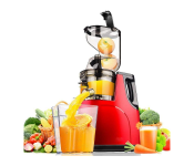 Juicer Low Speed Large Wide Mouth Feeding Chute Whole Furit Slow Juicer Fruit Vegetable Nutrition Juice Extractor Squeezer