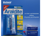 Araldite 90 Minutes Standard High Performance Epoxy Adhesive ,Workshop ,Industry ,Household uses ,Super strong ,Gap filling ,long work life and easy to use