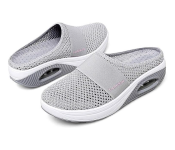 Fashion Breathable Mesh Slip-On Shoes Good-Looking Travel Essentials For Women EU 38 - Grey  - Similar Product Imag - ID 132463