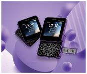 New Rock ENES 16 Pro SLIDESLIP PHONE Slider Dual Sim Keypad Mobile with 2.4 Display Slide Flip Notification Light BT Dialer Box Speaker Voice Changer Long Lasting Battery Feature Phone 