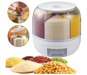 Multifunctional Rice Dispense Rice Storage Container Rice Storage Image