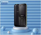Bundle 1 PCs Set Samsung SM-B310E Mobile Phone, Dual SIM, Black + 1 PCs Set Digital Touch Screen Watch 1516 - Black