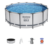 Bestway Pool Set Steel Pro Max Round Pool Image