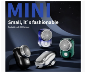 Bundle 1 PCs Set Nokia 1280 Mobile Phone - Black + 1 PCs Set Waterproof Electric Mini Shaver + 1 PCs Set Electric Display M10 TWS Mini Wireless Stereo Invisible Sports Headset With Charging Bin Mini