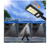 Sensor Solar Street Outdoor Lights 3 Modes Solar Image