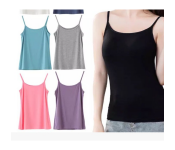 Bundle 5 PCs Set Modern and Comfort Women Spaghetti Strap Camisole Top 