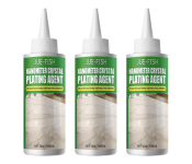Bundle 3 PCs Set Nanometer Crystal-plating Agent, Stone Crystal Plating Agent, Plastic Crystal Plating Agent, Quartz Countertop Cleaner and Polish