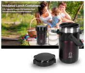 Insulated Lunch Containers 23L Capacity 3 Layers 304 Image
