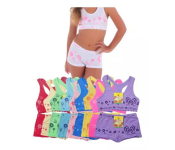 2 pcs set puberty girl cotton underwear primary Image