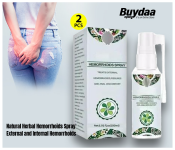 Bundle 2 PCs Set Natural Herbal Hemorrhoids Spray External and Internal Hemorrhoids Treatment with 100% Natural Herbal Extracts Formula 30 ML