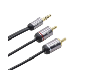 Trands TRCA3187 35mm Male to Auxiliary Stereo Splitter Image