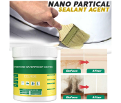 Super sealant Invisible Waterproof Insulation Agent Sealant, Waterproof Sealant with Brush, Waterproof Polyurethane Coating for Bathroom, Toilet, Tiles, Walls, Roof Repair 300g