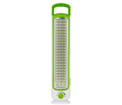 Geepas GE53032 LED Emergency Lantern With Solar Panel With DC 6V solar interface 75 Pieces Hi-Power LEDs - White & green