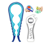 Easy Grip Lids Off Jar Opener, Can Opener & Bottle Opener - Assorted