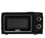 Geepas GMO1899 1100W Microwave Oven with 5 Power Levels 20L - Black
