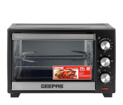 Geepas GO34040 25L Electric Oven With Rotisserie 1600W - Black