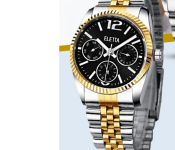  Rio Luxury Analog Watches Stainless Steel Strap Watch for Men