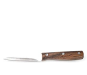 Royalford RF9662 3.5inch Paring Knife with Wooden handle - Silver