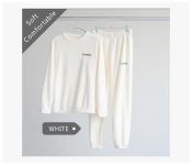 Bundle 1 PCs Set Winter Flannel Velvet Pajamas Image