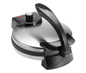Roti Maker Chapati Maker Ideal for Making Homemade Tortillas Tacos Flatbreads, Chapati Roti, Stainless Steel Housing With Adjustable Temperature Control Non-Stick Coating