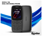 Nokia 106 Dual Sim Mobile Phone Black Image