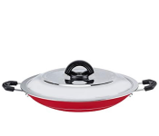 Delcasa DC1153 21Cm Non-Stick Aluminum Appachetty - Black