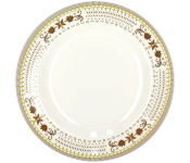 Delcasa DC1784 10 Inch Round Deep Soup Plates - Multi color