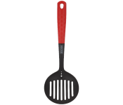 Delcasa DC3225 Nylon Skimmer With Stylish Long Diamond Finish Handle - Black And Red