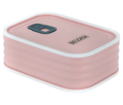 Delcasa DC3215 Ecoblend Combo Lunch Box 1150 ML With Stainless Steel Inner Pp Body And Lid - Pink 
