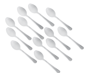 Delcasa DC3145 Stainless Steel Tea Spoon Pack Of 12 - Silver
