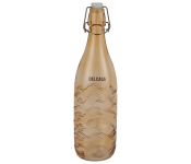 Delcasa DC3307 1000 Ml Transparent Glass Water Bottle Image
