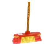 Delcasa DC3114 Floor Broom with Wooden Stick Multicolor Image