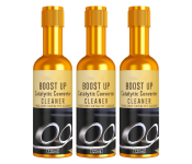 Boost Up Catalytic Converter Cleaner, Multipurpose Engine, Fuel and Exhaust System Deep Cleaner, Removal Booster for Petrol, Diesel, Hybrid Catalytic Converter Carbon Deposit 120ml