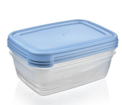 Delcasa DC2580 Rectangular 3pcs Storage Container 
