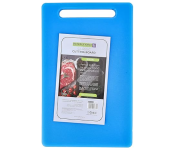 Royalford RF10283 Classic Cutting Board Polyethylene Chopping Board - Blue