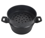 Royalford RF12623 2 Tier Aluminium Steamer Cooker Capsule Image