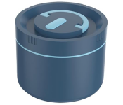 Royalford RF12594 600ml Round Lunch Box With Stainless Steel Inner - Blue