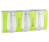 Royalford RF12589 500ML Crystal Clear Glass Tumbler Set Image