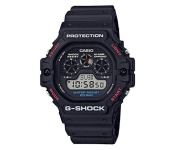 Casio GShock DW59001DR Mens Quartz Watch Digital Display Image
