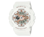 Casio BabyG BA110XRG7ADR Womens Quartz Watch White Image