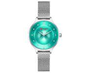 Curren 9036 Beautiful Analog Quartz Wrist Watch for Ladies - Green