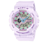 Casio BabyG BA110XPM6ADR Womens Quartz Watch Purple Image