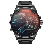 Diesel JPN7395BDIG Men's Mega Chief Water Resistant Chronograph Watch DZ7395 - Black